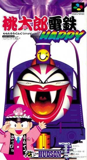 Caratula de Momotaro Railroad Happy (Japonés) para Super Nintendo