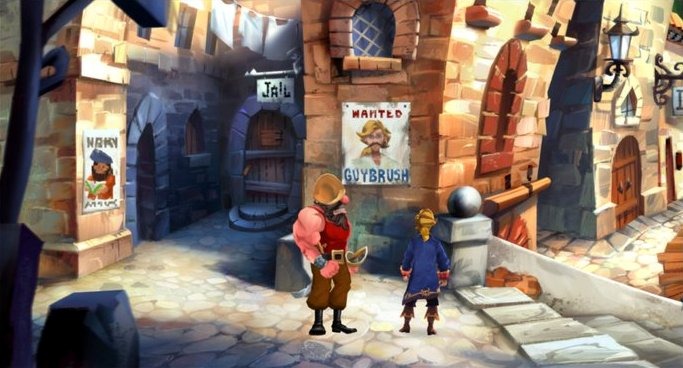 Pantallazo de Monkey Island 2: LeChucks Revenge: Special Edition para PC