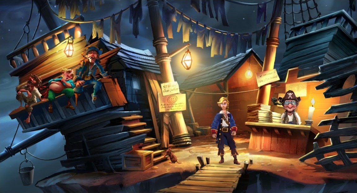 Pantallazo de Monkey Island 2: LeChucks Revenge: Special Edition para PC
