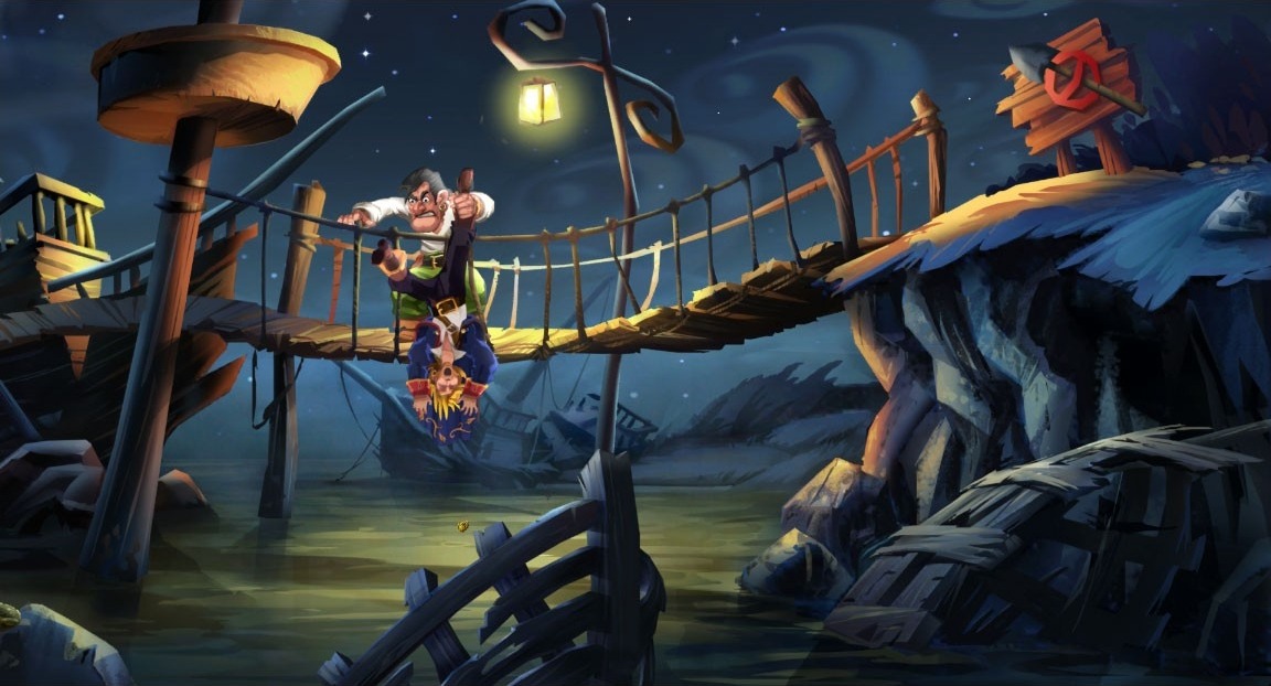 Pantallazo de Monkey Island 2: LeChucks Revenge: Special Edition para PC