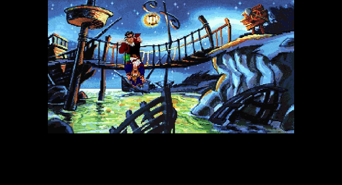 Pantallazo de Monkey Island 2: LeChucks Revenge: Special Edition para PC