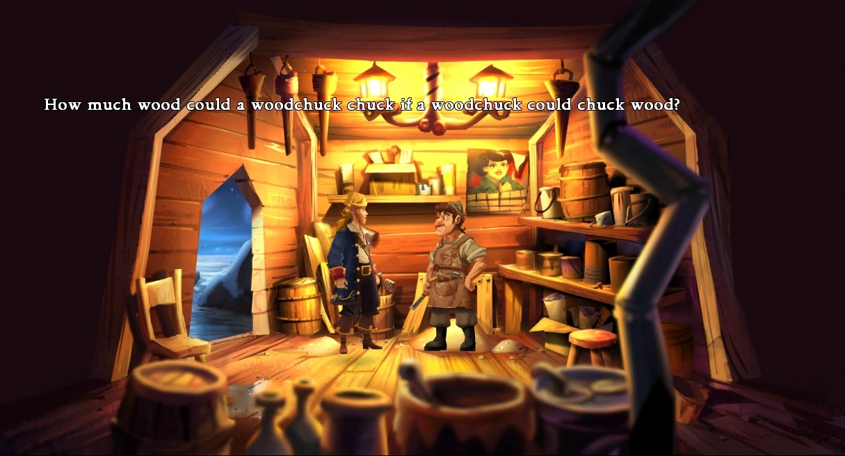 Pantallazo de Monkey Island 2: LeChucks Revenge: Special Edition para PC