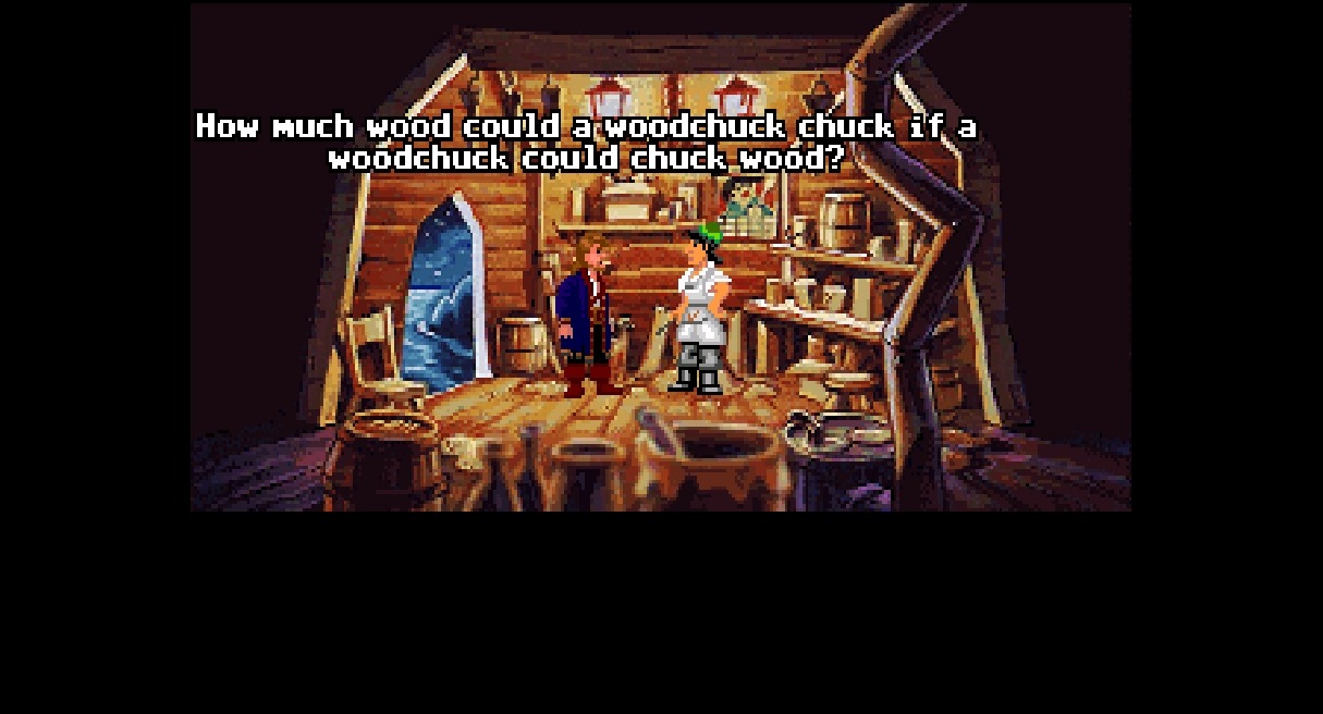 Pantallazo de Monkey Island 2: LeChucks Revenge: Special Edition para PC