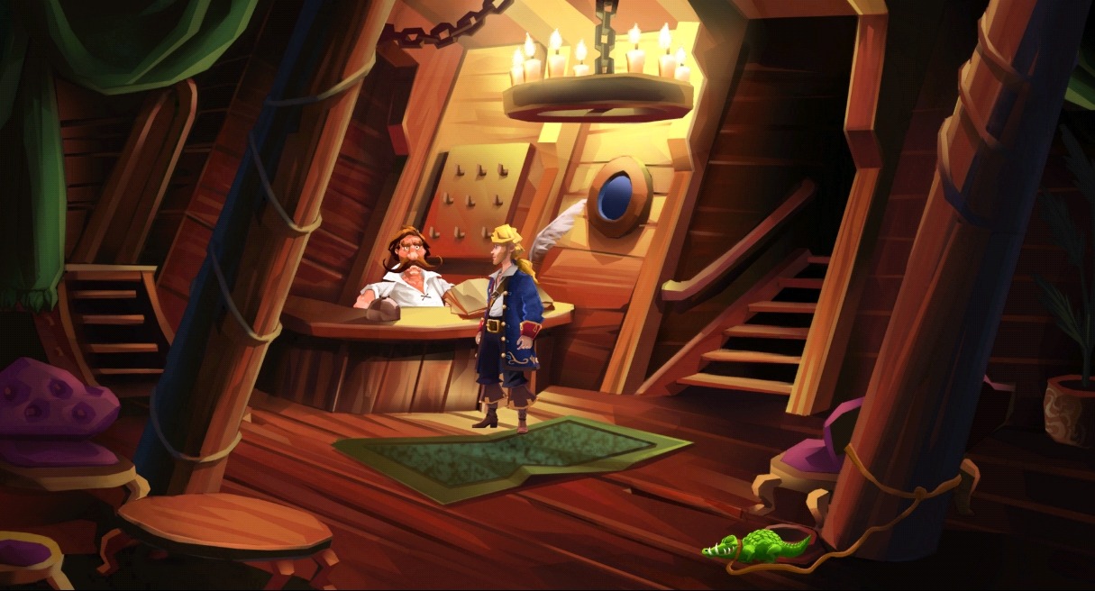 Pantallazo de Monkey Island 2: LeChucks Revenge: Special Edition para PC