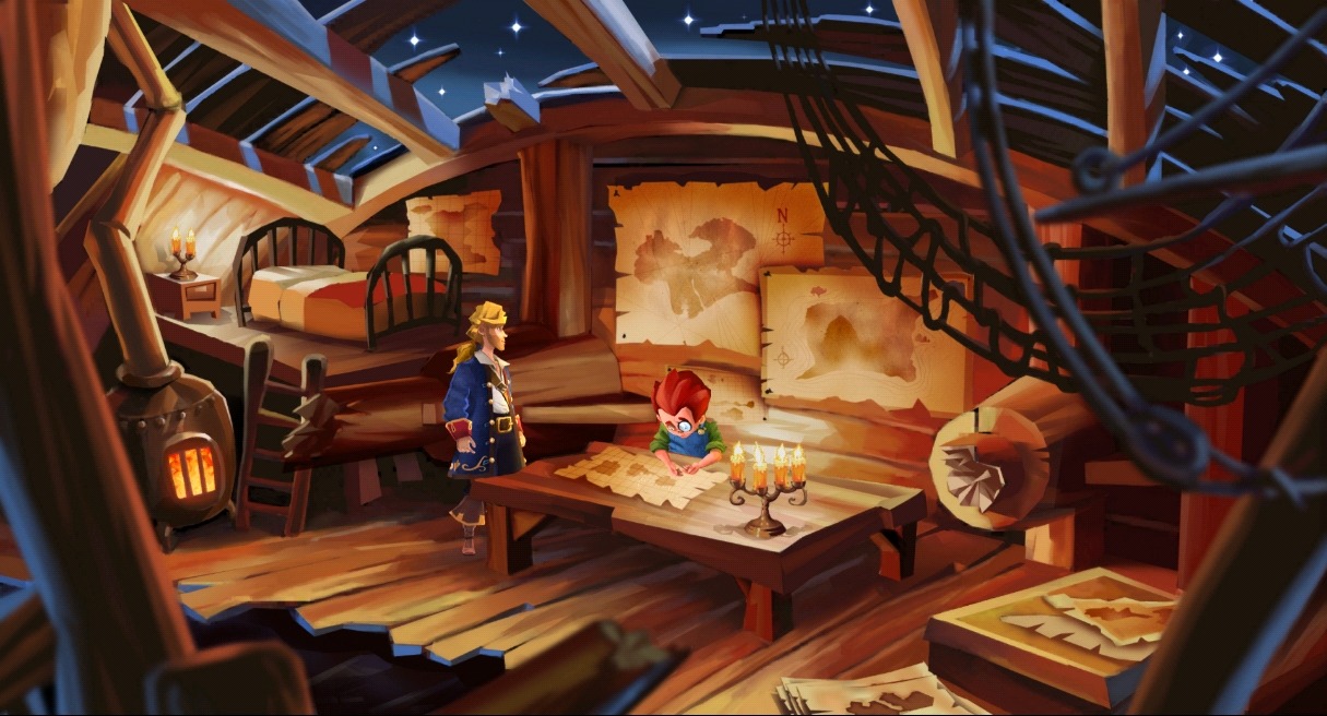 Pantallazo de Monkey Island 2: LeChucks Revenge: Special Edition para PC