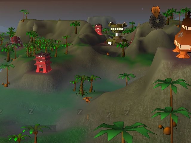 Pantallazo de Monsteca Corral Monsters vs Robots para Wii