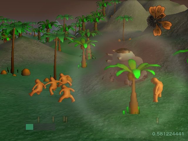 Pantallazo de Monsteca Corral Monsters vs Robots para Wii