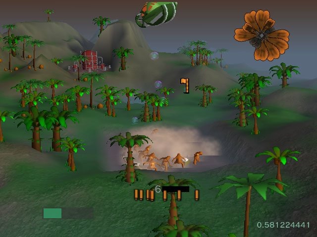 Pantallazo de Monsteca Corral Monsters vs Robots para Wii