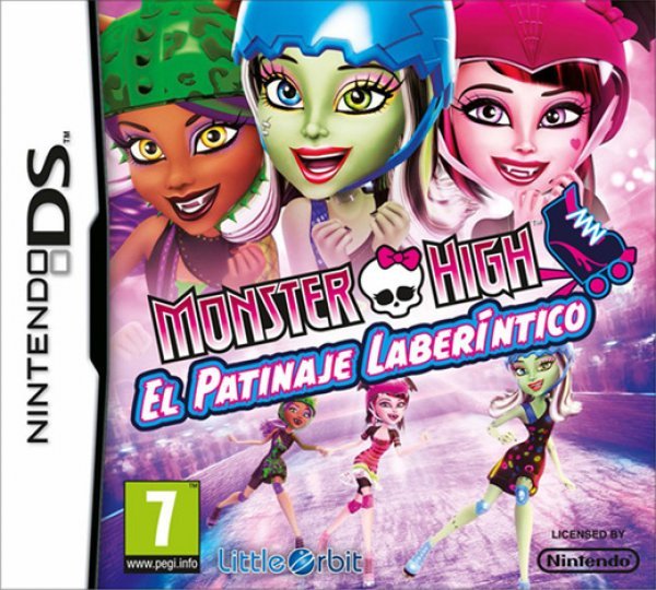 Caratula de Monster High El Patinaje Laberintico para Nintendo DS