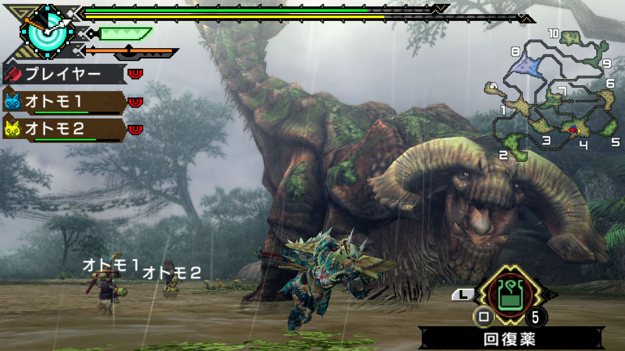 Pantallazo de Monster Hunter Freedom 3 HD para PlayStation 3