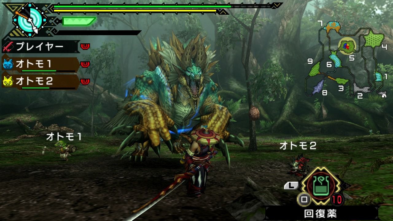 Pantallazo de Monster Hunter Freedom 3 HD para PlayStation 3