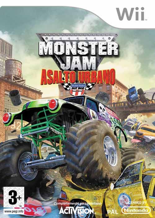 Caratula de Monster Jam: Urban Assault para Wii