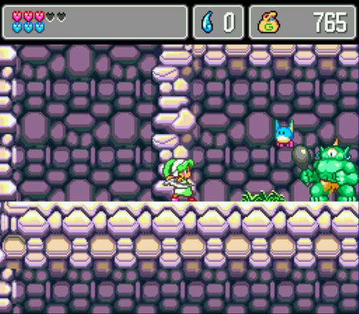 Pantallazo de Monster World IV (Japonés) para Sega Megadrive