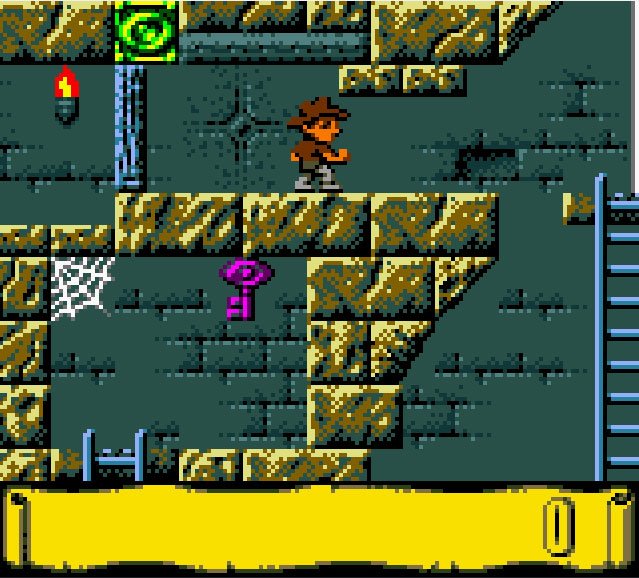 Pantallazo de Montezuma's Return para Game Boy Color
