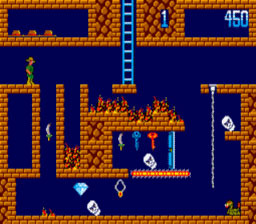 Pantallazo de Montezuma's Revenge featuring Panama Joe para Sega Master System