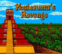 Pantallazo de Montezuma's Revenge featuring Panama Joe para Sega Master System