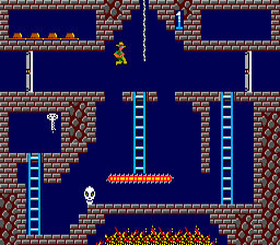 Pantallazo de Montezuma's Revenge featuring Panama Joe para Sega Master System