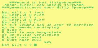 Pantallazo de Moord in Het Flatgebouw para Commodore 64