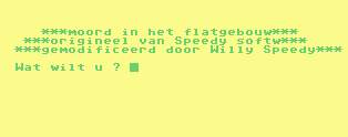Pantallazo de Moord in Het Flatgebouw para Commodore 64