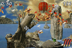 Pantallazo de Moorhen 3 Chicken Chase para Game Boy Advance