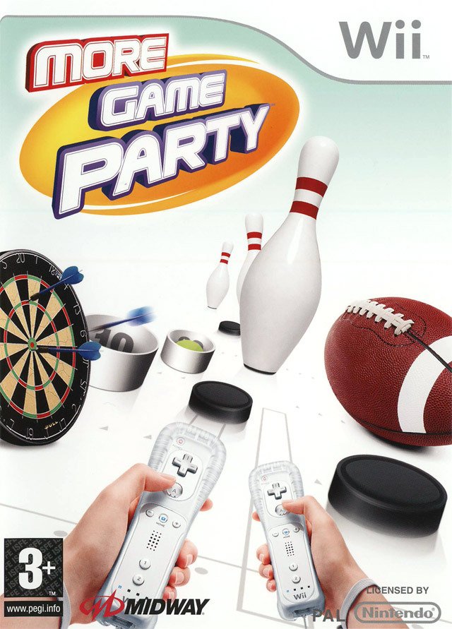 Caratula de More Game Party para Wii