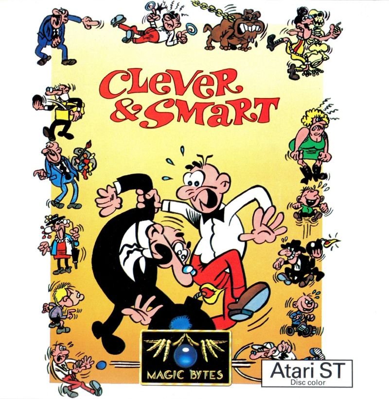 Caratula de Mortadelo y Filemón para Atari ST