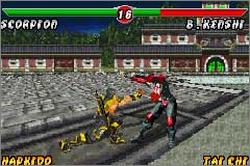 Pantallazo de Mortal Kombat: Deadly Alliance para Game Boy Advance