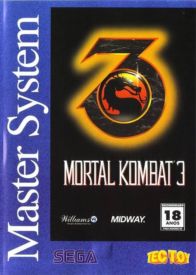 Caratula de Mortal Kombat 3 para Sega Master System
