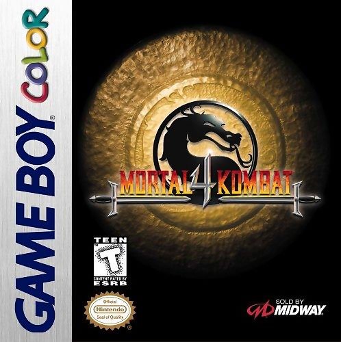 Caratula de Mortal Kombat 4 para Game Boy Color