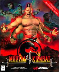 Caratula de Mortal Kombat 4 para PC