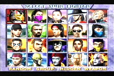 Pantallazo de Mortal Kombat Gold para Dreamcast