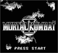 Pantallazo de Mortal Kombat II para Game Boy