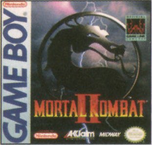 Caratula de Mortal Kombat II para Game Boy