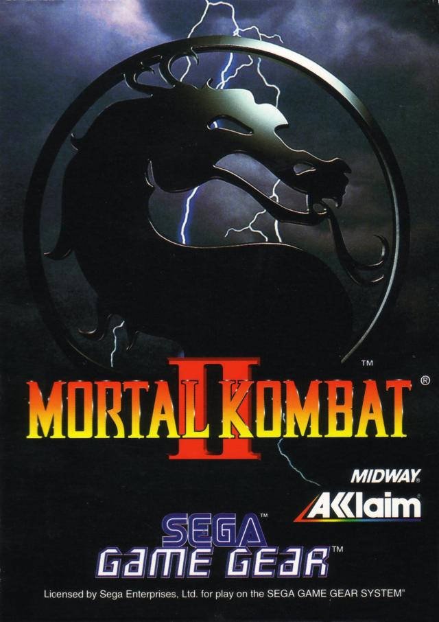 Caratula de Mortal Kombat II para Gamegear