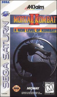 Caratula de Mortal Kombat II para Sega Saturn