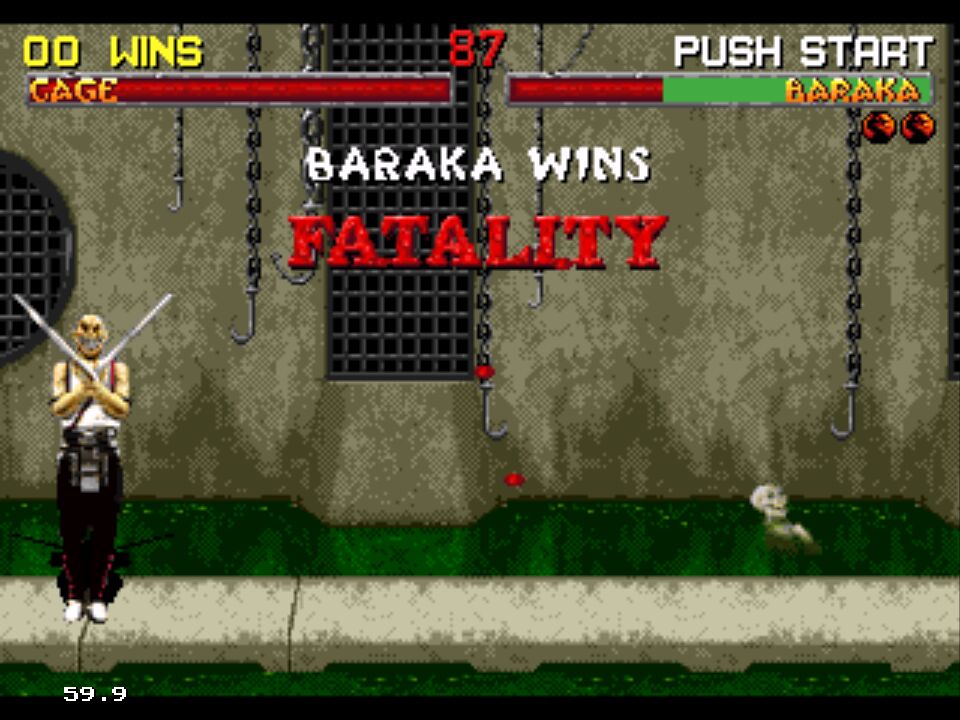 Pantallazo de Mortal Kombat II para Sega 32x
