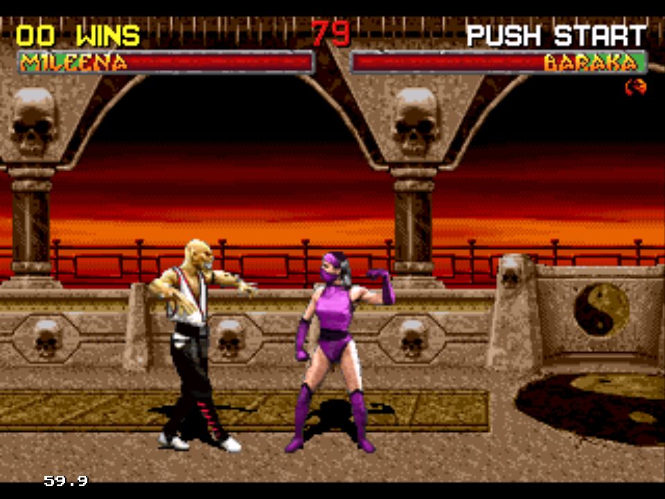Pantallazo de Mortal Kombat II para Sega 32x