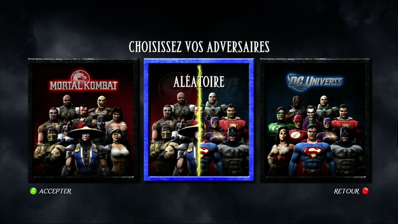 Pantallazo de Mortal Kombat vs DC Universe para Xbox 360