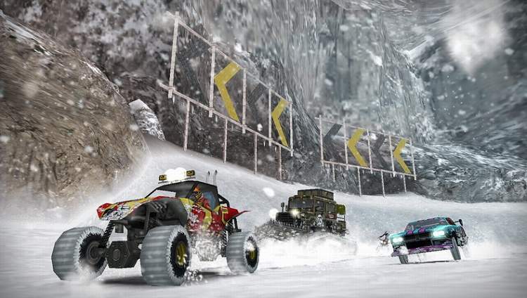Pantallazo de MotorStorm: Arctic Edge para PlayStation 2
