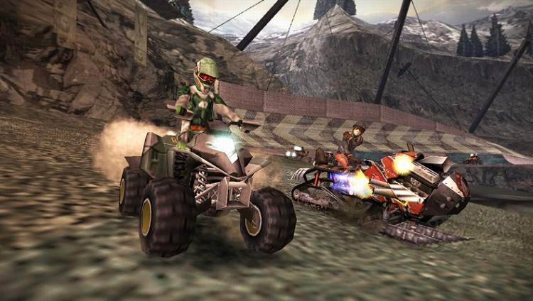 Pantallazo de MotorStorm: Arctic Edge para PlayStation 2