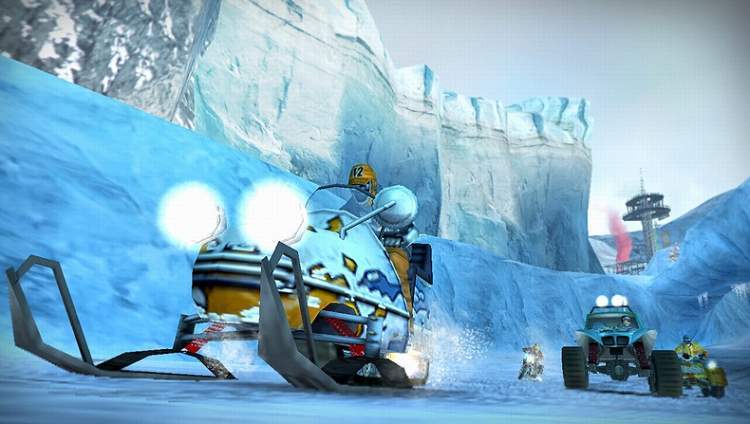 Pantallazo de MotorStorm: Arctic Edge para PlayStation 2
