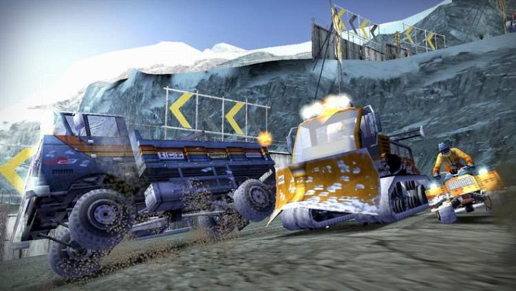 Pantallazo de MotorStorm: Arctic Edge para PSP