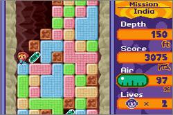Pantallazo de Mr. Driller 2 (Japonés) para Game Boy Advance