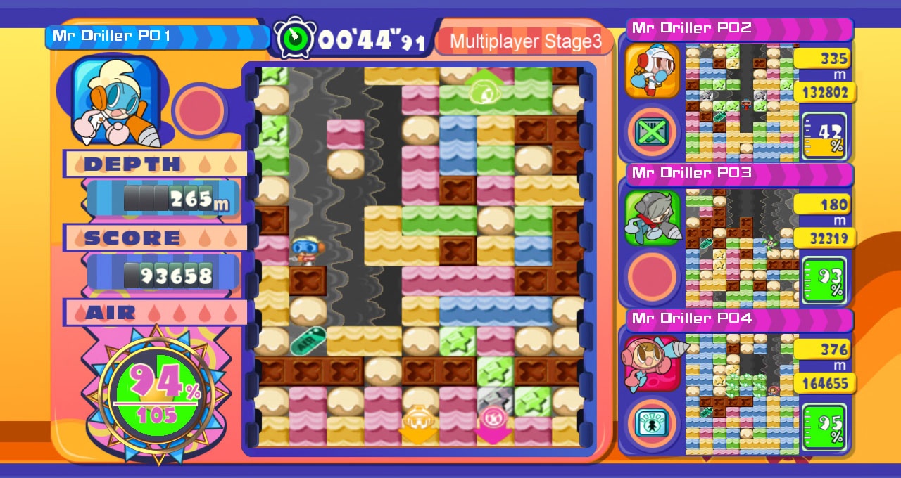 Pantallazo de Mr. Driller Online (Xbox Live Arcade) para Xbox 360