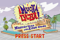 Pantallazo de Mucha Lucha! Mascaritas of the Lost Code para Game Boy Advance