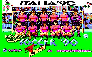Pantallazo de Mundial de Fútbol Italia 90 para Amstrad CPC