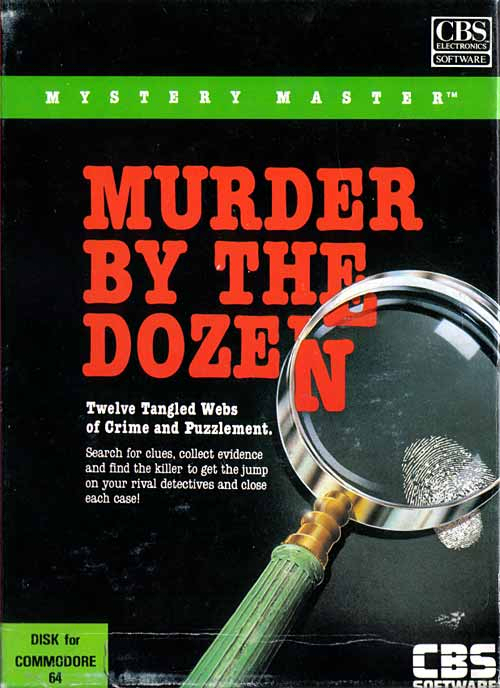 Caratula de Murder by the Dozen para PC