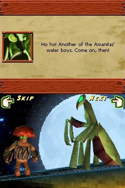 Pantallazo de Mushroom Men Rise of the Fungi para Nintendo DS