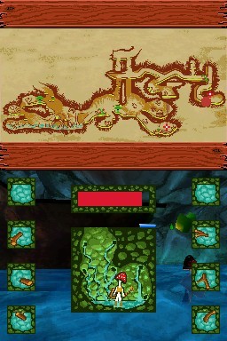 Pantallazo de Mushroom Men Rise of the Fungi para Nintendo DS