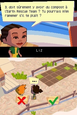 Pantallazo de My Eco Planet: Mision Salvar la Isla para Nintendo DS